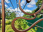 Арка садовая кованая под виноград. Пергола кованая для винограда в саду, фото 8