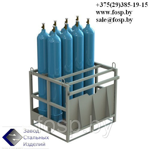 Поддон (контейнер) для газовых баллонов ( 12 шт )