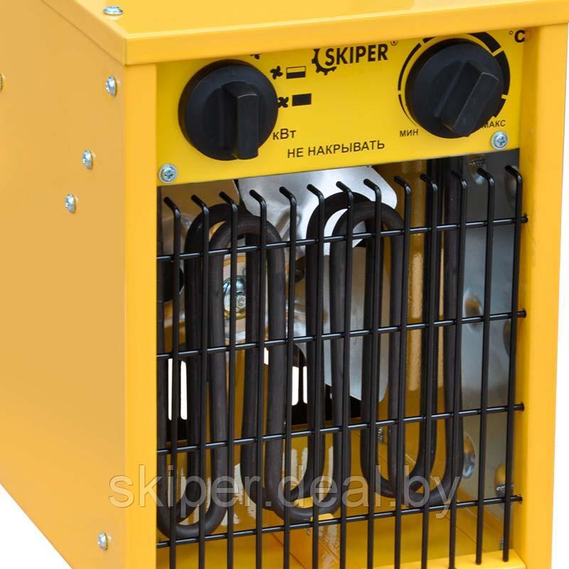 Нагреватель воздуха электр. SKIPER EHC-2 (кубик, 2 кВт, 220 В, термостат) - фото 4 - id-p107939832