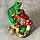 Фигурка садовая Лягушки на грибах, фото 2