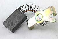 Электроугольная щетка 8х16х25, пружина, прямоуг-пятак уши (для электропилы ПАРМА- М )