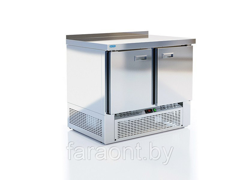 Шкаф-стол холодильный EQTA СШС-0,2 GN-1000 NDSBS нержавейка - фото 1 - id-p128772705