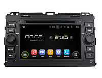 Штатная магнитола CarMedia для Toyota Land Cruiser Prado 120 2002-2009 на Android 10