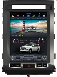 Штатная магнитола для Toyota Land Cruiser 200 2007-2015 (комплектации без штатного экрана) Android 9