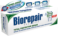Зубная паста серии Биорепейр Плюс для комплексной защиты полости рта (BioRepair Plus Total Protection) 75мл