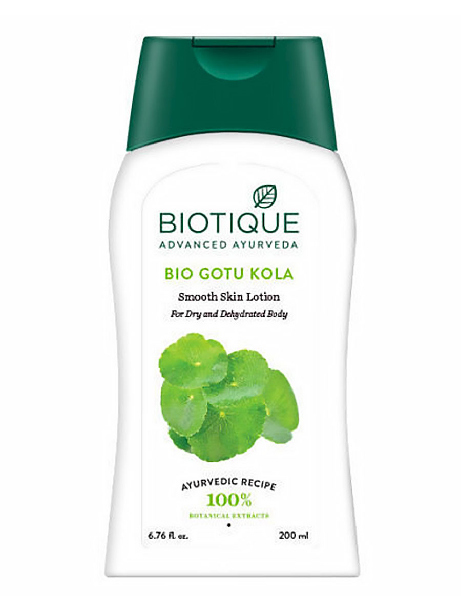 Лосьон для тела смягчающий с Готу Колой, Biotique 200 мл Индия