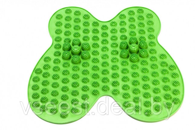 Коврик массажный рефлексологический для ног РЕЛАКС МИ зеленый KZ 0451, фото 2