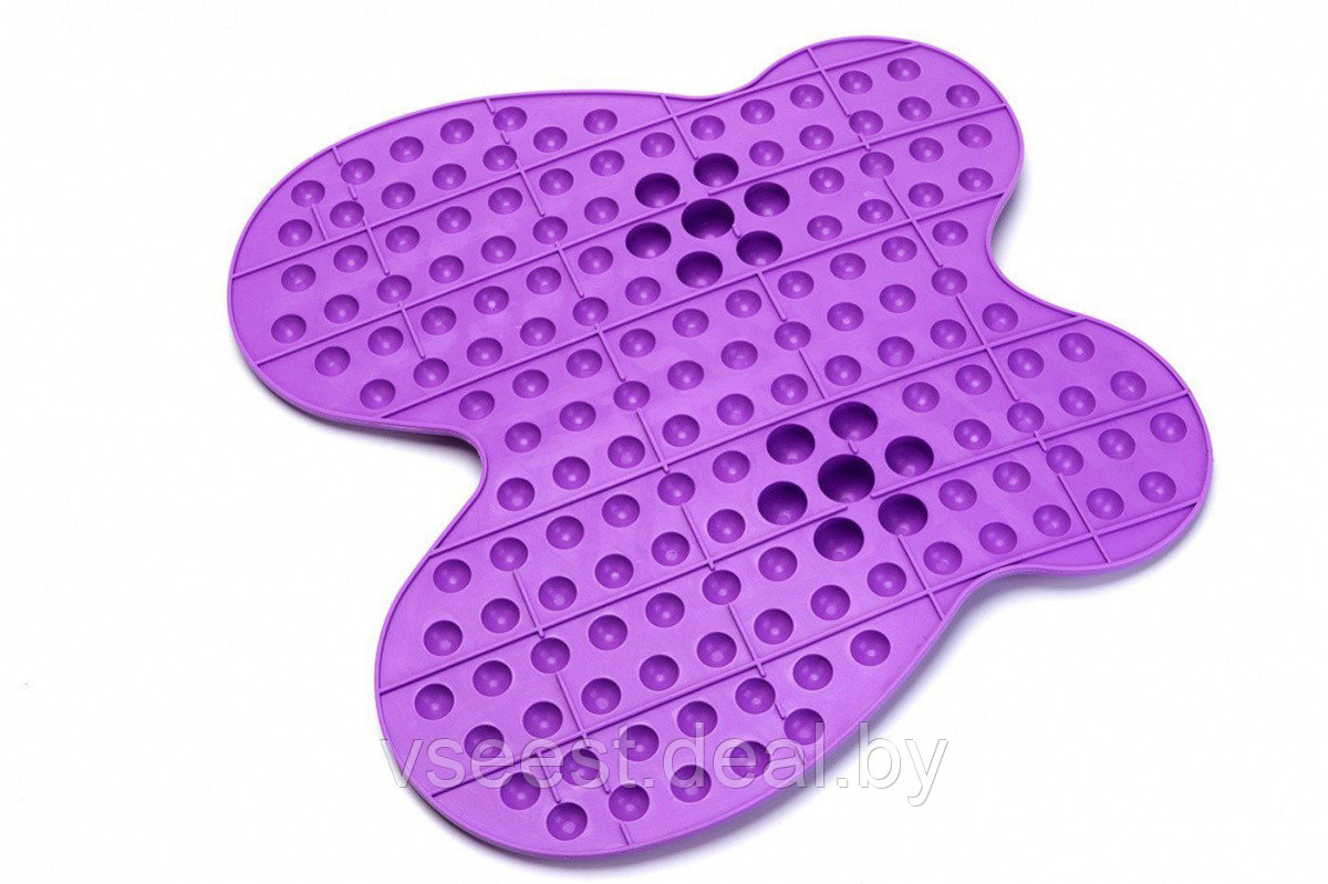 Коврик массажный рефлексологический для ног РЕЛАКС МИ фиолетовый KZ 0450 - фото 2 - id-p128910445