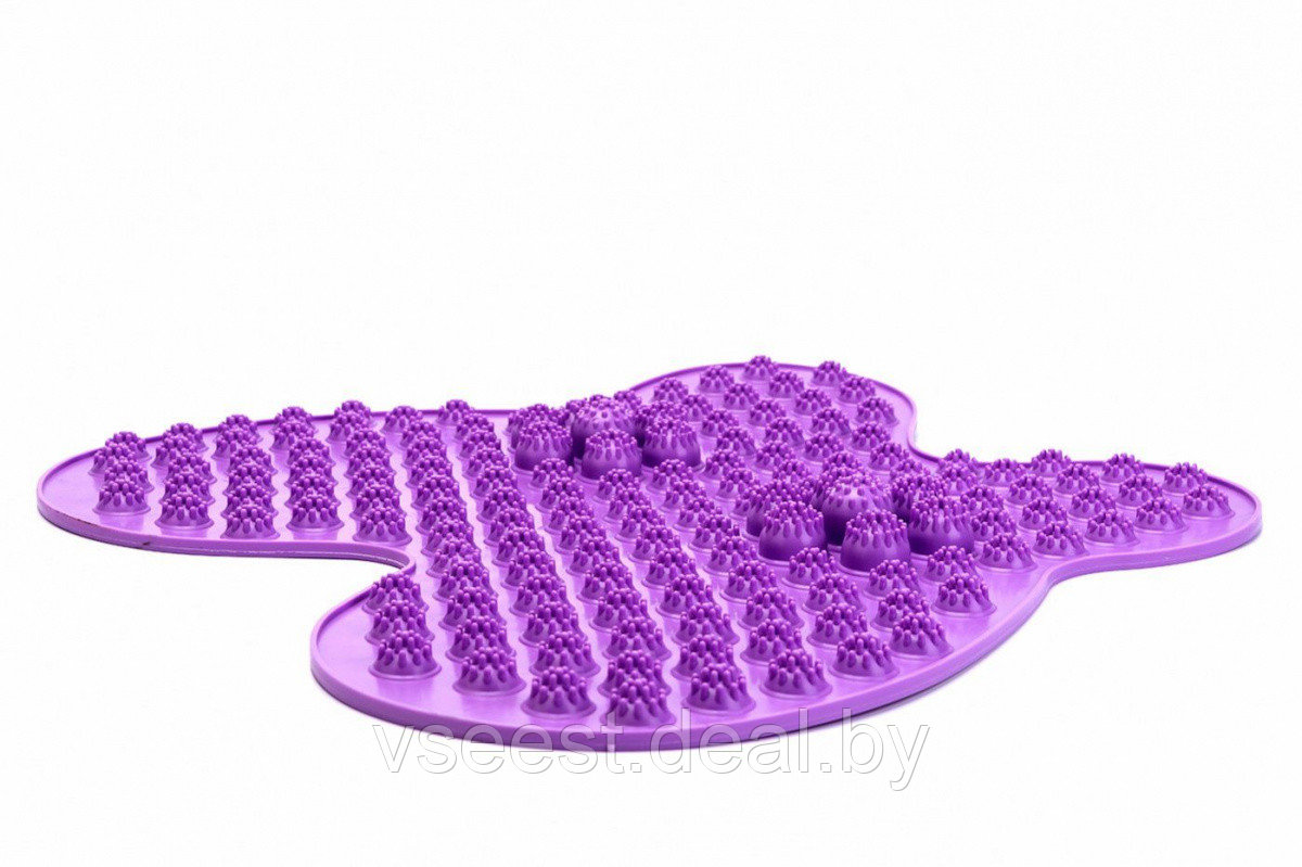 Коврик массажный рефлексологический для ног РЕЛАКС МИ фиолетовый KZ 0450 - фото 4 - id-p128910445