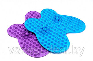 Коврик массажный рефлексологический для ног РЕЛАКС МИ фиолетовый KZ 0450, фото 3