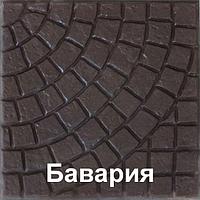 Плита тротуарная "Бавария" Коричневая 400х400х50