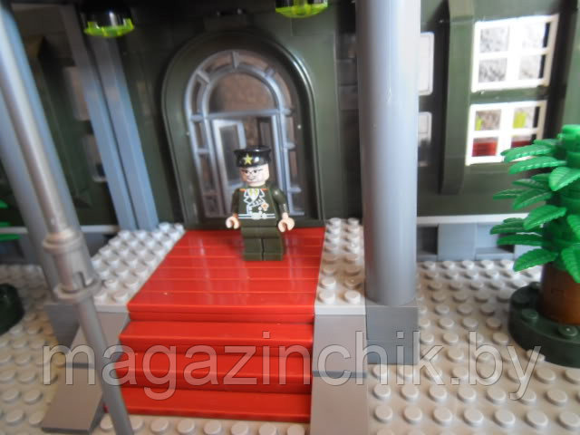 Конструктор 825 Brick (Брик) Штаб-квартира (Военная база) 1048 дет. аналог LEGO - фото 3 - id-p3950101