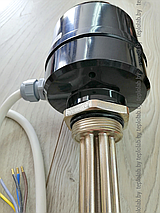 Электрический ТЭН с термостатом Kospel GRW 6 кВт, 380 В, фото 3