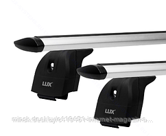LUX Трэвел 82 на интегрированные рейлинги Lifan X70, 2017-2019, крыловидная дуга С ЗАМКОМ!!!