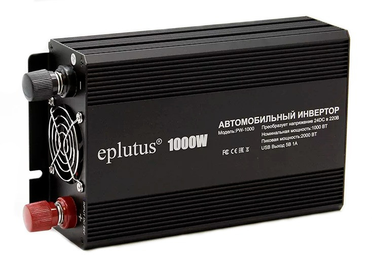 Автомобильный инвертор Eplutus PW-1000