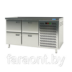 Шкаф-стол холодильный EQTA Smart СШС-4,0 GN-1400 нерж