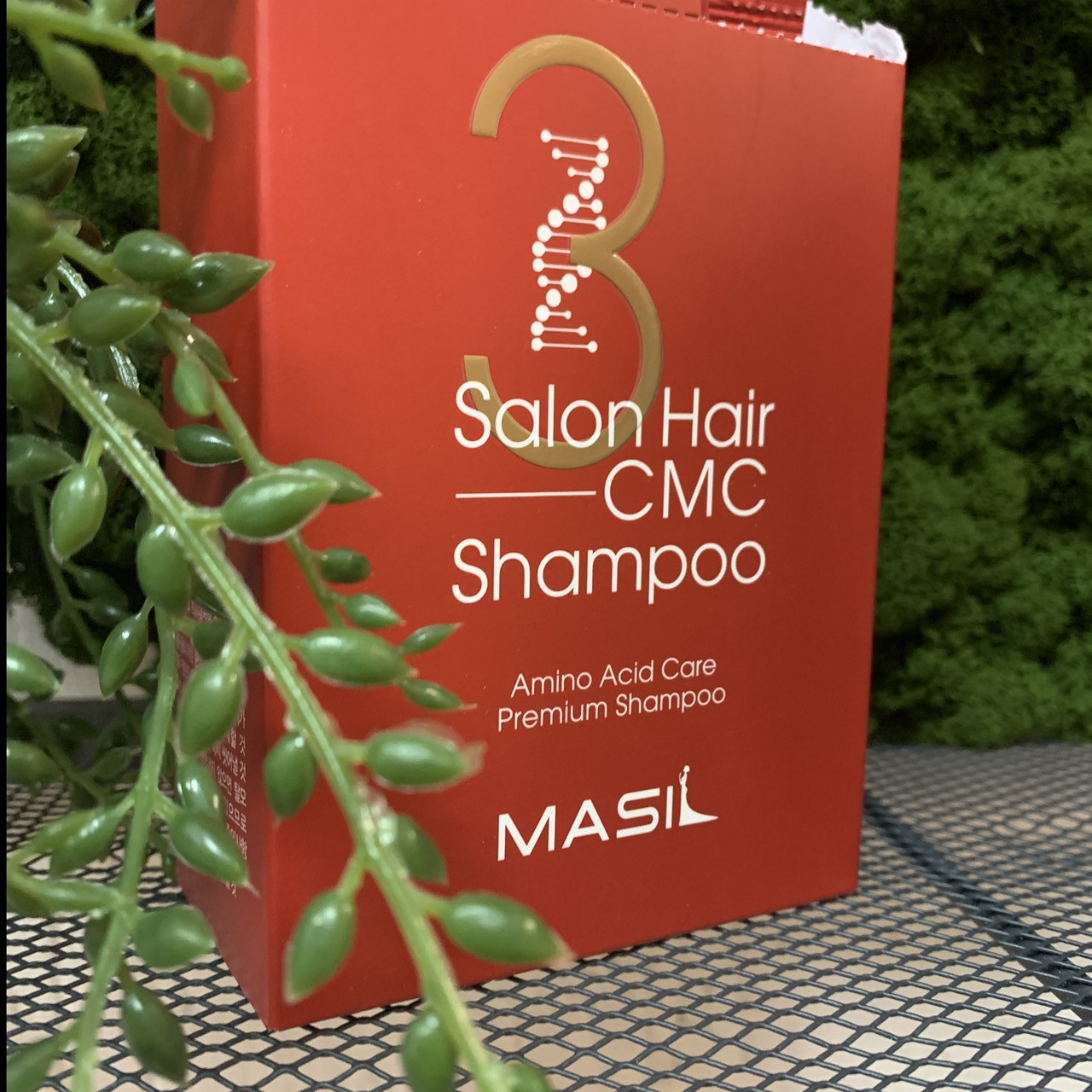 Восстанавливающий шампунь с аминокислотами Masil 3 Salon Hair CMC Shampoo, 8 мл - фото 2 - id-p128989099