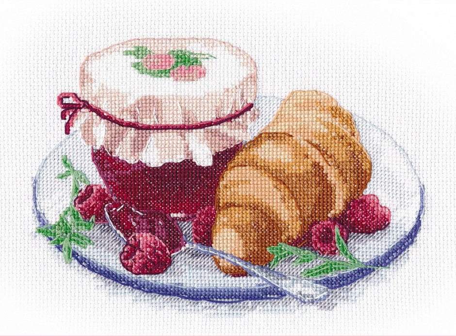 Набор для вышивания крестом "Любимые лакомства".