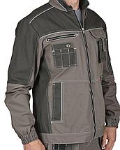 Костюм СИРИУС-ТОКИО куртка, брюки т. песочный с хаки 100%х/б пл. 265 г/кв.м, фото 3