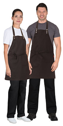 Фартук "СИРИУС-БАРИСТА" коричневый, фото 2