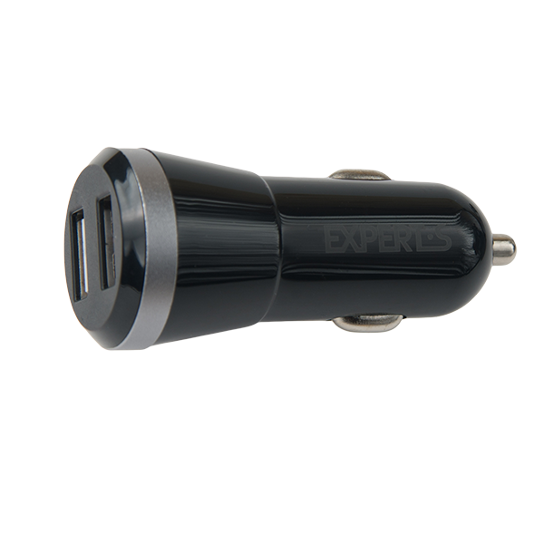 Автомобильное зарядное устройство EXPERTS CH-309 2 USB (2,4A / 5V), черное - фото 2 - id-p128856366