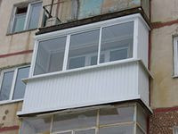 Балконная Рамы из Алюминия 2.6 х 1.5 - фото 1 - id-p8811011