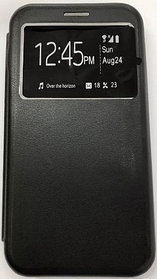Чехол-книжка с окошком для Xiaomi Redmi Note 5A Prime Experts Winshell, черный
