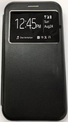 Чехол-книжка с окошком для Xiaomi Redmi Note 5A Prime Experts Winshell, черный, фото 2