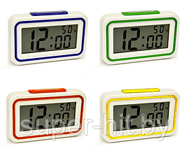 Говорящие часы с будильником и термометром KK-9905TR