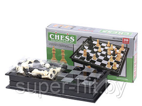 Настольная игра Шахматы магнитные пластиковые, фото 2