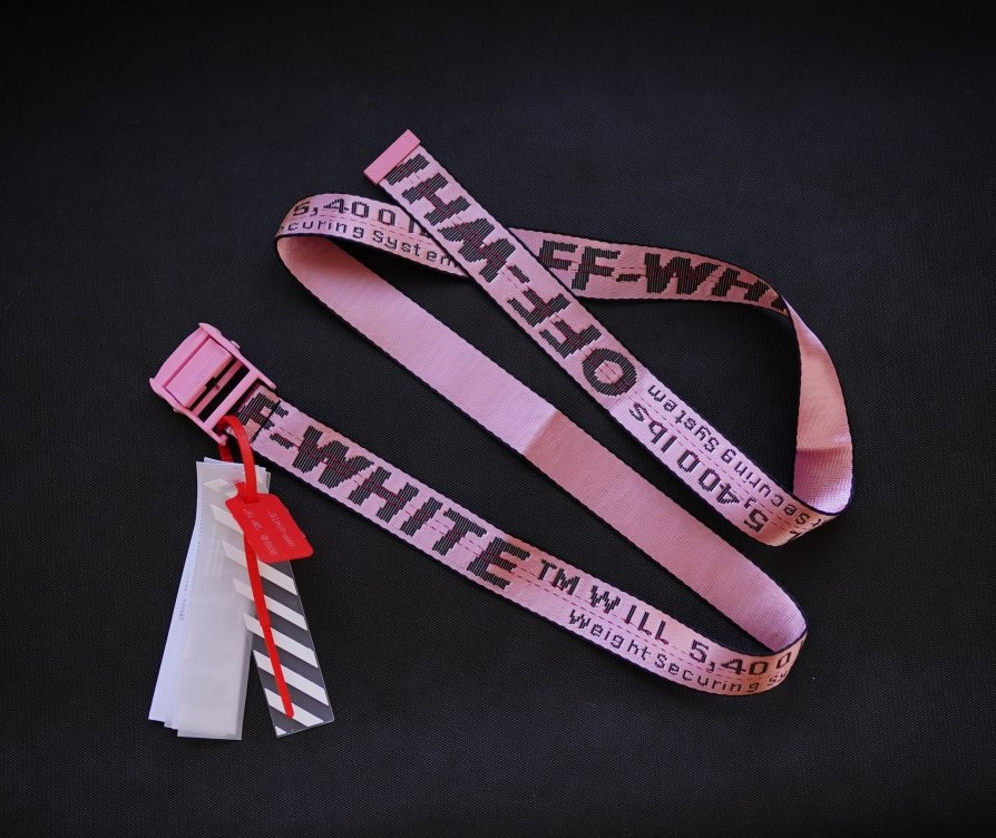 Поясные ремни Off-white (Розовый)