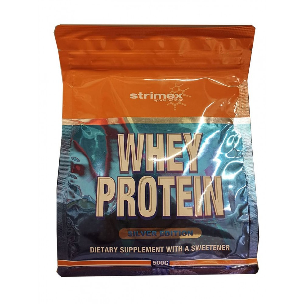 Протеин Strimex Sport Nutrition Whey Protein Silver Edition 500 гр - фото 1 - id-p129034650