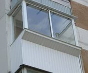 Балконная Рама из Алюминия 2.0 х 1.5 - фото 1 - id-p8815476