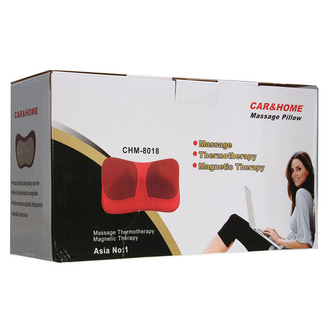 Массажная подушка для дома и автомобиля Massage Pillow CHM-8018