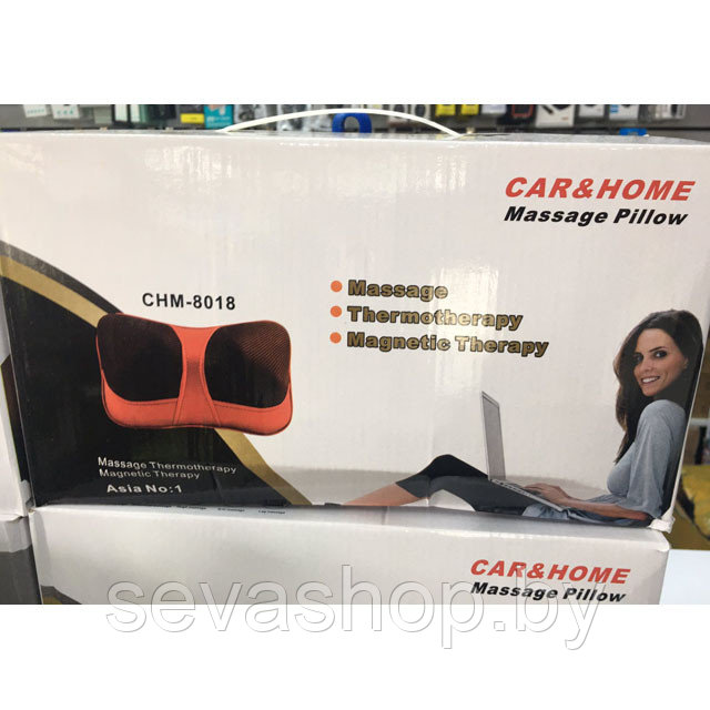 Массажная подушка для дома и автомобиля Massage Pillow CHM-8018 - фото 2 - id-p129051539