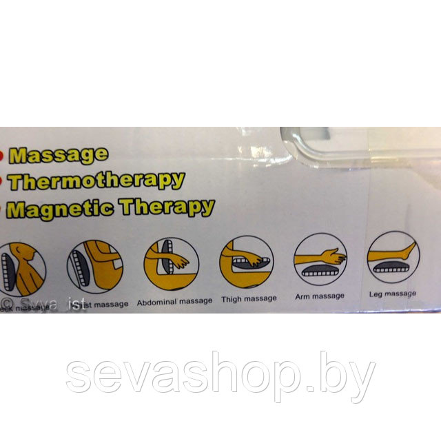 Массажная подушка для дома и автомобиля Massage Pillow CHM-8018 - фото 10 - id-p129051539