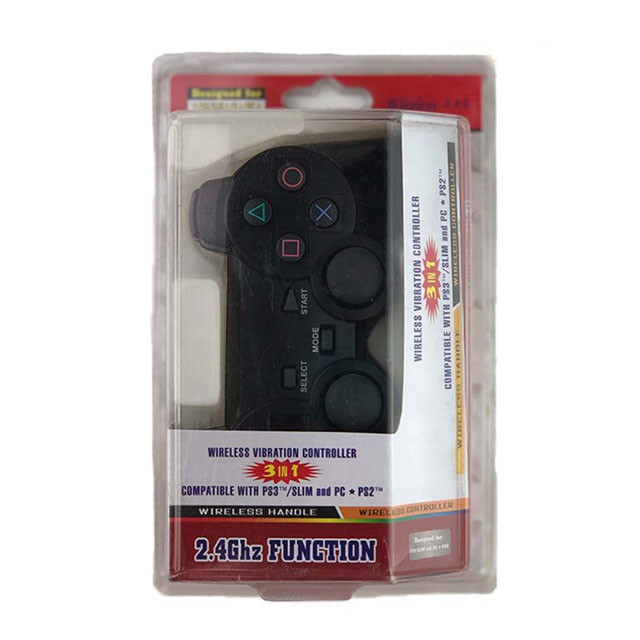 Беспроводной джойстик Wireless Controller (3в1) PS2 PS3 PC - фото 1 - id-p129051821