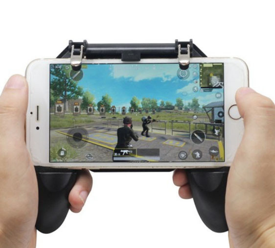 Мобильный геймпад с триггерами W10 для игры в PUBG и другие игры Battle Royale - фото 4 - id-p129052255