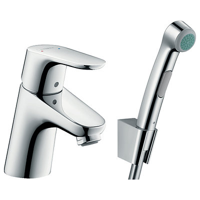 Смеситель для раковины с гигиеническим набором Hansgrohe Focus 31927000