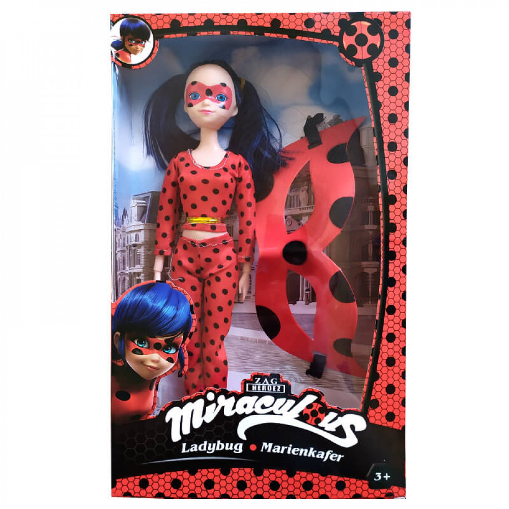 Кукла Miraculous Леди Баг с маской героини 2008
