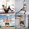 Комплект фитнесс – ремней (тросов), с регулировкой нагрузки для всех групп мышц, набор 11 предметов (эспандер), фото 5