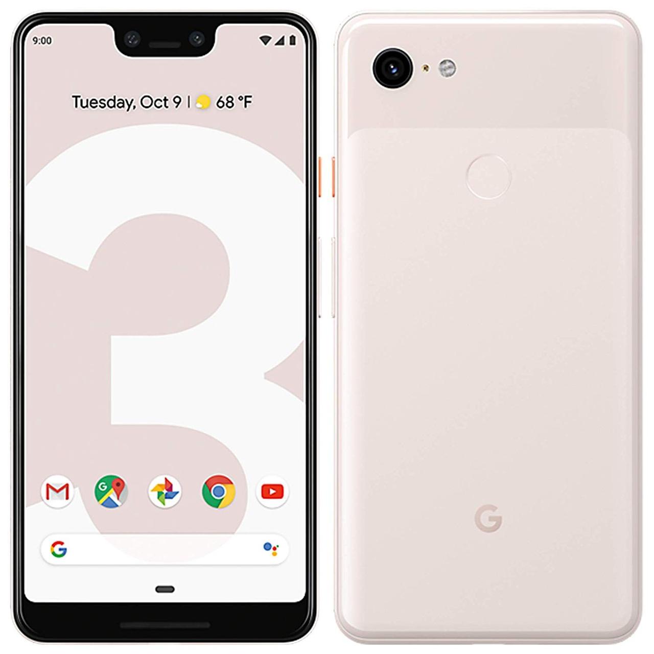 Google Pixel 3 4GB/64GB Розовый - фото 1 - id-p129078494