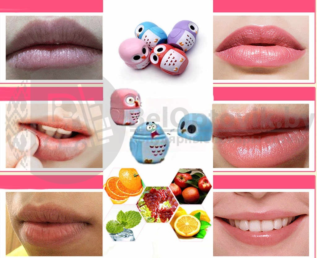 Бальзам - блеск для губ Совенок Romantic Sunday MOIST LIP BALL (питание, увлажнение, защита) Со вкусом - фото 5 - id-p129079617
