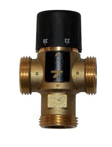 Трехходовой клапан 20-43С 1" термостатический смесительный Profitt