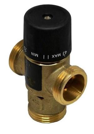 Трехходовой клапан 20-43С 1" термостатический смесительный Profitt, фото 2