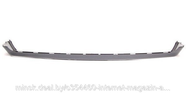 Накладка бампера (спойлер) передняя серая грунтованная MERCEDES E (W210) 95-99 - фото 1 - id-p129159191