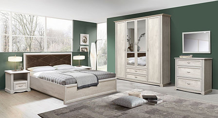 Спальня Олмеко Сохо, бетон пайн белый, фото 2