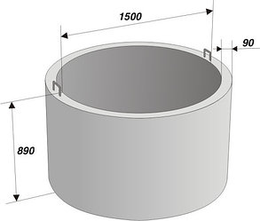 Кольца колодца, кольца канализации КС 15-9