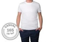 Размер 44 Мужская футболка Casual для сублимации