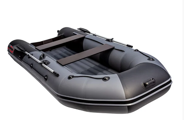 Надувная лодка Таймень NX 4000 НДНД PRO графит/черный